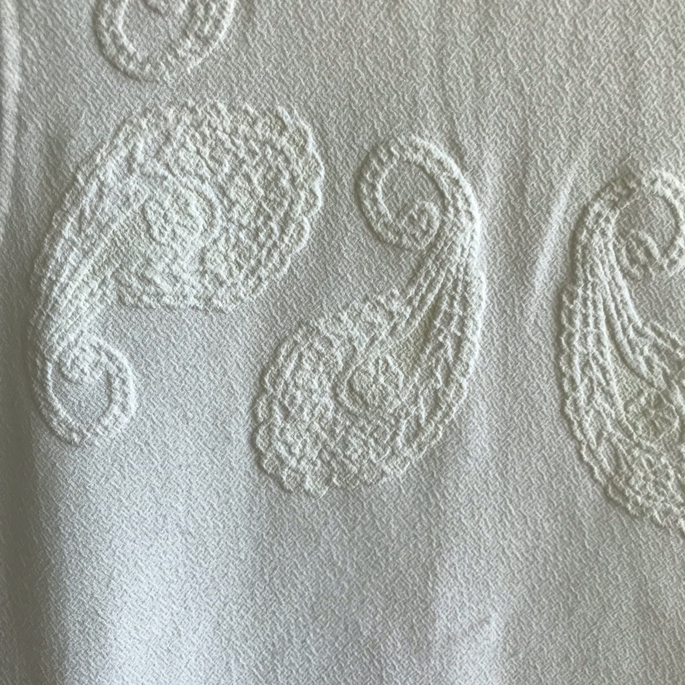 Zara Chiffon Paisley Top - Picture 2 of 8